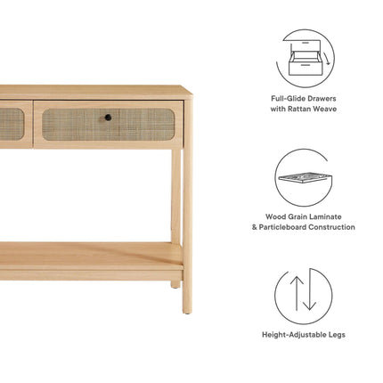 Modway EEI-6797 Chaucer Wood Entryway Console Table Modway