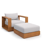 Natural Light Gray / Acacia Wood