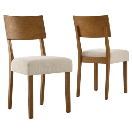 Modway EEI-6804 Pax Wood Dining Side Chairs Set of 2 Modway