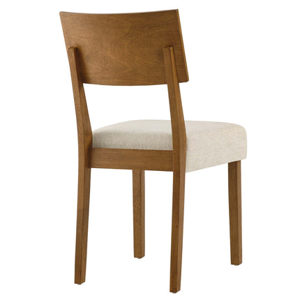 Modway EEI-6804 Pax Wood Dining Side Chairs Set of 2 Modway