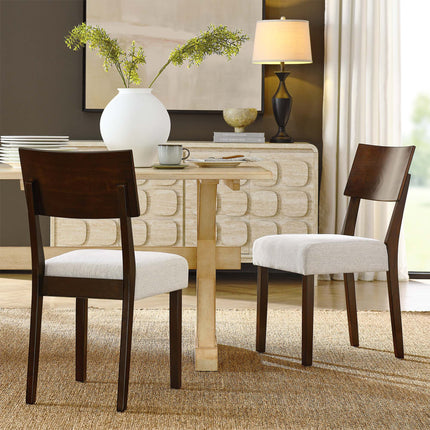 Modway EEI-6804 Pax Wood Dining Side Chairs Set of 2 Modway