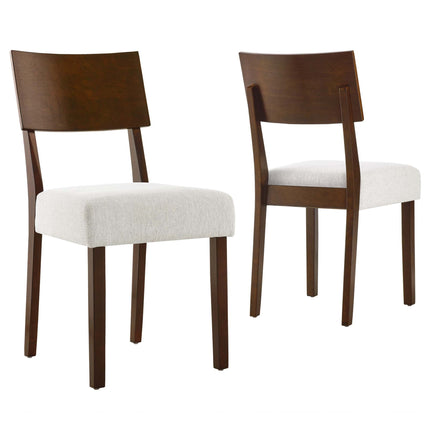 Modway EEI-6804 Pax Wood Dining Side Chairs Set of 2 Modway