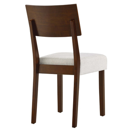 Modway EEI-6804 Pax Wood Dining Side Chairs Set of 2 Modway
