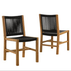 Natural Black / Teak and Rope
