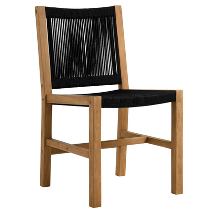 Modway EEI-6928 Vienna 7-Piece Outdoor Patio Teak and Rope Dining Set Modway