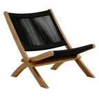 Natural Black / Teak and Rope