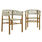 Natural Natural / Teak and Rope