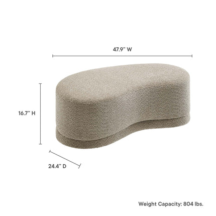 Modway EEI-6816 Nimbus 48" Upholstered Ottoman Bench Modway