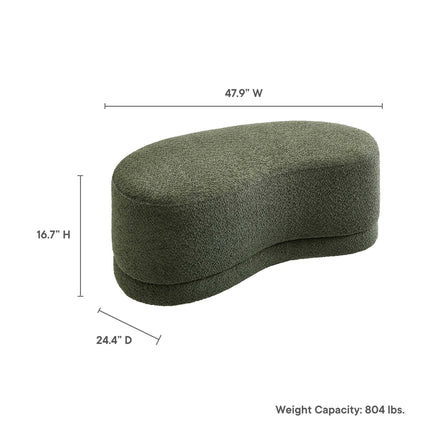 Modway EEI-6816 Nimbus 48" Upholstered Ottoman Bench Modway
