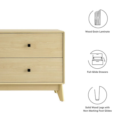 Modway EEI-6817 Nectar 43" Wood Grain Accent Cabinet Modway