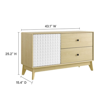 Modway EEI-6817 Nectar 43" Wood Grain Accent Cabinet Modway