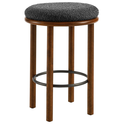 Modway EEI-6818 Fable Boucle Fabric Counter Stools Set of 2 Modway