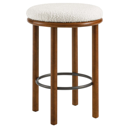 Modway EEI-6818 Fable Boucle Fabric Counter Stools Set of 2 Modway