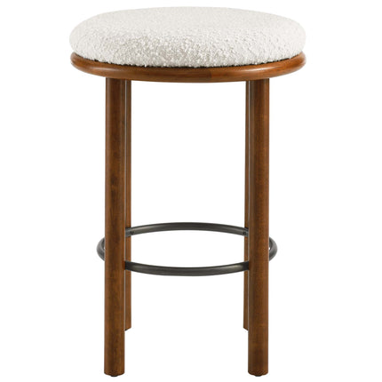 Modway EEI-6818 Fable Boucle Fabric Counter Stools Set of 2 Modway