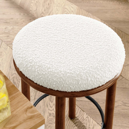 Modway EEI-6818 Fable Boucle Fabric Counter Stools Set of 2 Modway