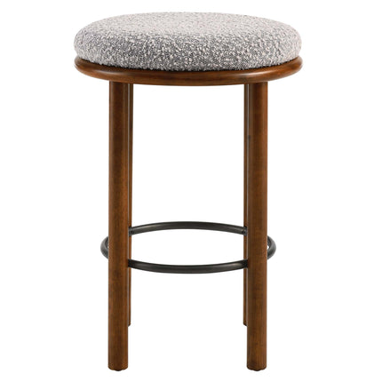 Modway EEI-6818 Fable Boucle Fabric Counter Stools Set of 2 Modway