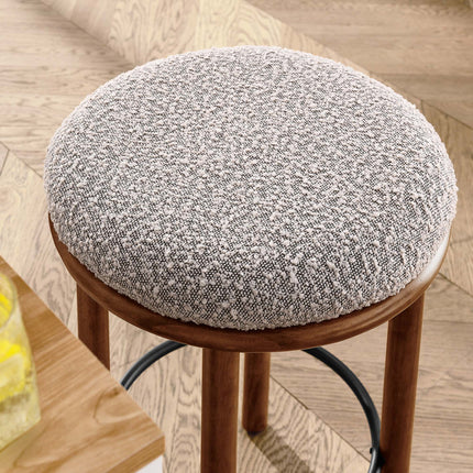 Modway EEI-6818 Fable Boucle Fabric Counter Stools Set of 2 Modway