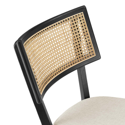Modway EEI-6820 Caledonia Wood Bar Stools Set of 2 Modway