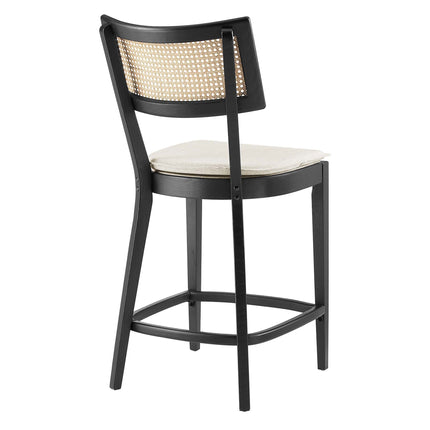 Modway EEI-6821 Caledonia Wood Counter Stools Set of 2 Modway
