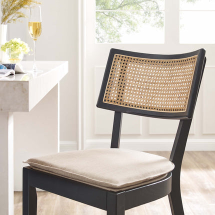 Modway EEI-6821 Caledonia Wood Counter Stools Set of 2 Modway