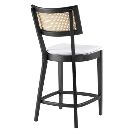 Modway EEI-6821 Caledonia Wood Counter Stools Set of 2 Modway