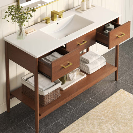 Modway EEI-6824 Zaire 48" Single Sink Bathroom Vanity Modway