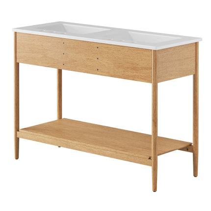 Modway EEI-6826 Zaire 48" Double Sink Bathroom Vanity Modway
