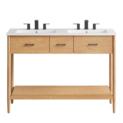 Modway EEI-6826 Zaire 48" Double Sink Bathroom Vanity Modway