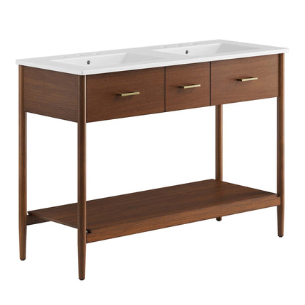 Modway EEI-6826 Zaire 48" Double Sink Bathroom Vanity Modway