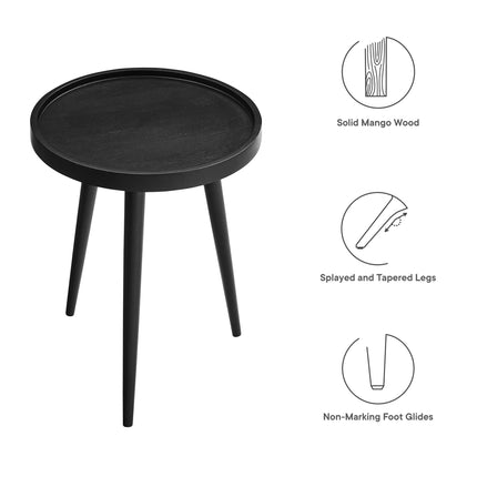 Modway EEI-6830 Chiro Round Wood Side Table Modway