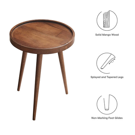 Modway EEI-6830 Chiro Round Wood Side Table Modway
