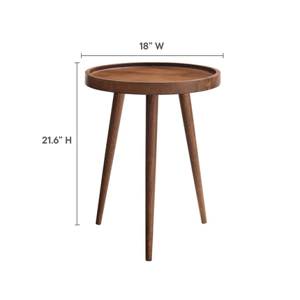 Modway EEI-6830 Chiro Round Wood Side Table Modway