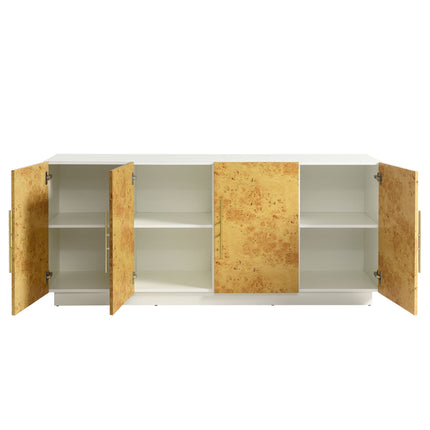Modway EEI-6847 Abel 69 Inch Burl Wood Sideboard Buffet TV Stand Modway