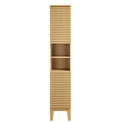 Modway EEI-6851 Render Tall Narrow Bathroom Storage Cabinet Modway