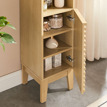 Modway EEI-6851 Render Tall Narrow Bathroom Storage Cabinet Modway