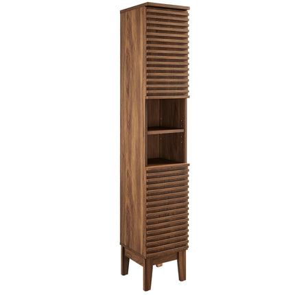 Modway EEI-6851 Render Tall Narrow Bathroom Storage Cabinet Modway