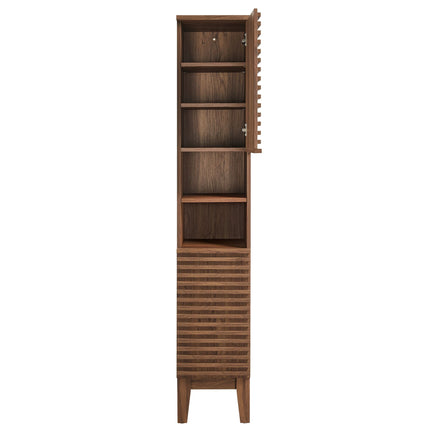 Modway EEI-6851 Render Tall Narrow Bathroom Storage Cabinet Modway