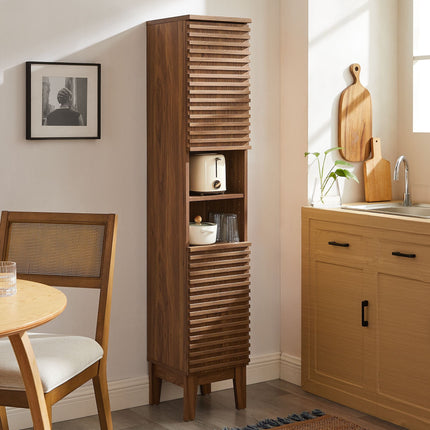 Modway EEI-6851 Render Tall Narrow Bathroom Storage Cabinet Modway