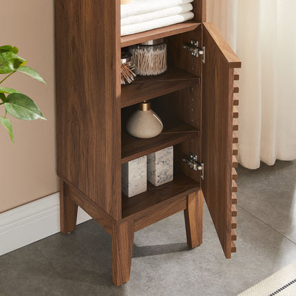 Modway EEI-6851 Render Tall Narrow Bathroom Storage Cabinet Modway