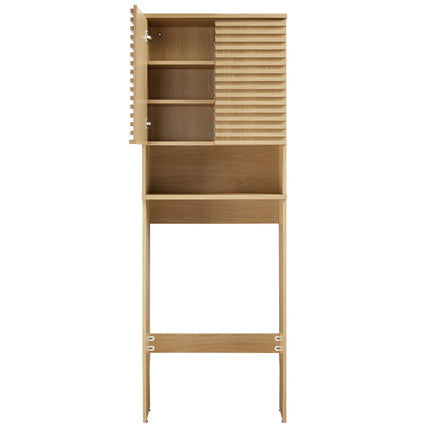 Modway EEI-6853 Render Over the Toilet Bathroom Storage Cabinet Modway