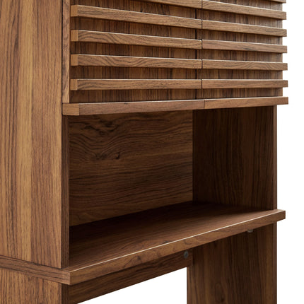 Modway EEI-6853 Render Over the Toilet Bathroom Storage Cabinet Modway