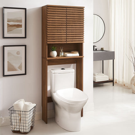 Modway EEI-6853 Render Over the Toilet Bathroom Storage Cabinet Modway