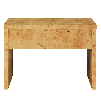 Modway EEI-6855 Hudson 1-Drawer Burl Wood Nightstand Modway