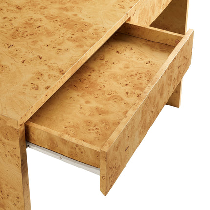 Modway EEI-6858 Hudson 2-Drawer Burl Wood Desk Modway