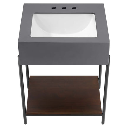 Modway EEI-6861 Etch 24" Bathroom Vanity with Sink Modway