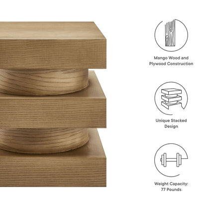 Modway EEI-6864 Perpetuate Totem End Table Modway