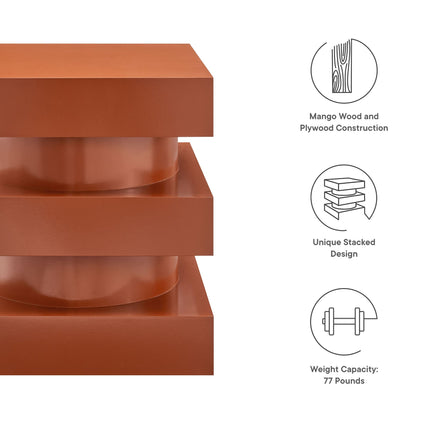Modway EEI-6864 Perpetuate Totem End Table Modway