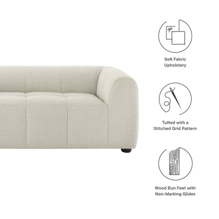 Modway EEI-6867 Liana Upholstered Fabric Loveseat Modway