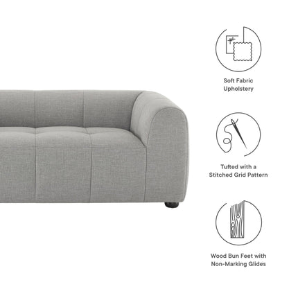 Modway EEI-6867 Liana Upholstered Fabric Loveseat Modway