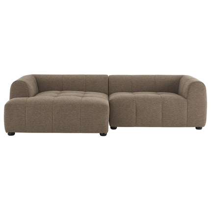 Modway EEI-6868 Liana Left-Facing Upholstered Fabric Modular Sofa with Chaise Modway